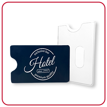 See custom Hôtel flexible badge holder